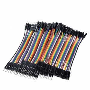 Dupont Line 120pcs 10CM 40Pin Male to Male + Male to Female and Female to Female Jumper Wire Dupont Cable for Arduino DIY KIT