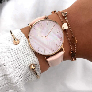 Women Watches Top Brand Luxury Quartz Watch Leather Strap Fashion Wristwatch For Women Clock Ladies Hodinky Reloj Mujer