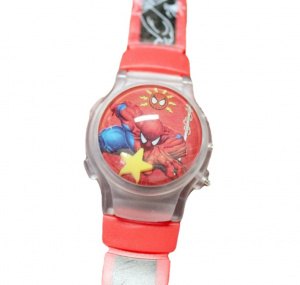 Frozen Spiderman Childrens Watch Fashion Cute LED Flash Silicone Digital Watch for Kids Girls Boy Cartoon Watches Toy Gift Clock