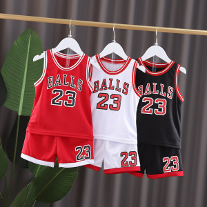Basketball Vest and Shorts 2pcs Sets for Baby Boys