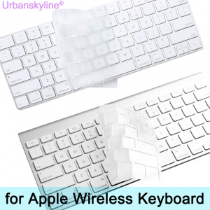 Keyboard Cover for Apple iMac Keyboard Wireless Bluetooth Magic TPU Silicone Clear EU US Skin Film A1314 A1644 MC184LL MLA22LL