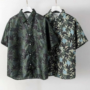 High Quality Mens Hawaiian Shirt Retro Printed Short Sleeve Big Us Size Hawaii Flower Men Beach Floral Shirts M-3XL