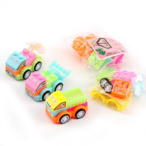 DIY Colorful Building Block Car Toys Puzzle For Kids Gift 10Pcs