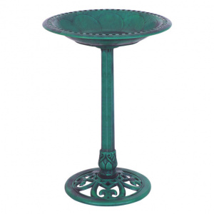 Weather-Resistant Outdoor Metal Bird Bath Feeders