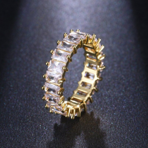 Exquisite Cubic Zirconia Ring For Women Luxury Fashion Jewelry