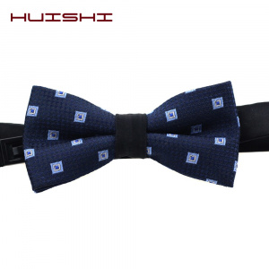 HUISHI School Boys Kid Bowtie Children Bow Wedding Plaid Dot Tie Necktie Polyester Bowtie Necktie For Party Adjustable Bow Ties