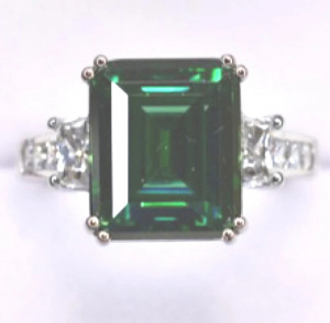 Emerald Ring, Handmade Women's Ring, Turkish Handmade Ring, Authentic Ring, Ottoman Ring, Ladies Ring