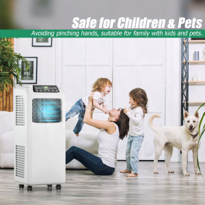 9000 BTU Portable Air Conditioner with Built-in Dehumidifier and Remote Control Features - Additional Image