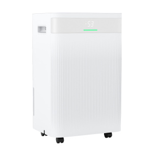 54 Pints White Dehumidifier for Home Up to 4500 Sq Ft with Smart Control and Quiet Operation - Additional Image