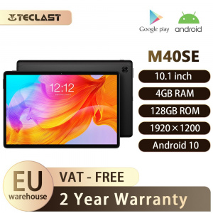 Teclast M40SE Android 10 Tablets 10.1 Inch 4GB RAM 128GB ROM 1920x1200 UNISOC T610 Octa Core 4G Network Wifi Camera Tablet PC