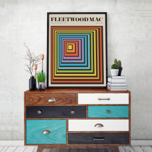 Fleetwood Mac Music Poster Band Gig Vintage Colorful Canvas Painting Retro Wall Pictures for Living Room Home Decor No Frame