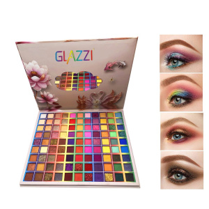 OWOSC 99 Colors Eyeshadow Palette Glitter Shimmer Eye Shadow Powder Matte Glitter Eyeshadow Palette Cosmetic Makeup Kit