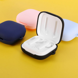 Dustproof Silicone Protective Case Full Earphone Cover for OPPO ENCO W51 Wireless Bluetooth Earphones X6HB