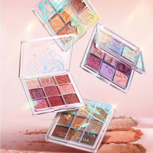 ZEESEA Professional Makeup Eyeshadow Palette State of Illusion 9 Colour Eye Shadow Palette Alice Eyeshadow Shimmer Matte Finish
