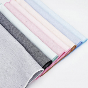 High Quality 100% Cotton Classic Suits Solid Pocket Square 25cm*25cm Men's Vintage Striped Handkerchiefs Chest Towel Hankies