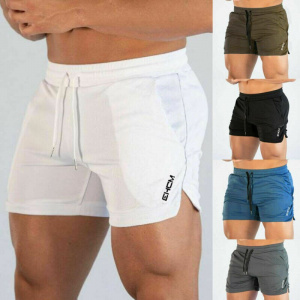 Men Gym Training Shorts Workout Sports Casual Clothing Fitness Running Shorts Male Short Pants Swim Trunks Beachwear Man Shorts