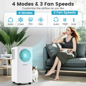 8200/10000 BTU Portable Air Conditioner 3-in-1 Stand-Up AC Unit with Dehumidifier - Additional Image