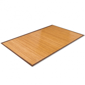 Rectangular Stylish Natural Bamboo Area Rug Floor Mat 5'X8'