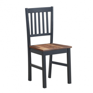 Wooden Armless Dining Chairs Set of 4