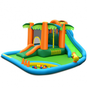7-in-1 Inflatable Water Slide Park