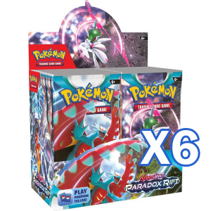 POKÉMON TCG Scarlet & Violet 4: Paradox Rift X6 Booster Box (SEALED CASE)