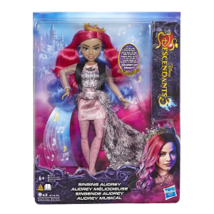 Disney Descendants 3 Singing Audrey Doll Joint Movable Figure Model Can Sing Collectible Dolls Children's Day Gifts