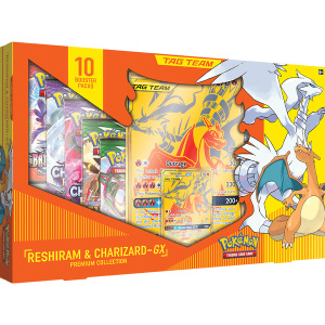 POKÉMON TCG - Charizard & Reshriam GX Premium Collection - Slight Box Damage