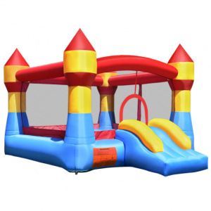 Inflatable Bounce House Castle Jumper Without Blower