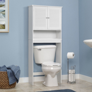 Bathroom Space Saver Toilet Shelves Storage Cabinet