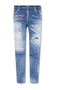 Blue Cotton Jeans & Pant