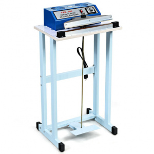 110V 12 Inch Foot Pedal Impulse Sealer Machine with Cutter