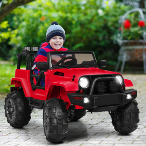 Kids Remote Control 12V Riding Truck With LED Lights