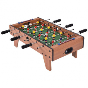 27 Inch Strong Wood Foosball Table Game