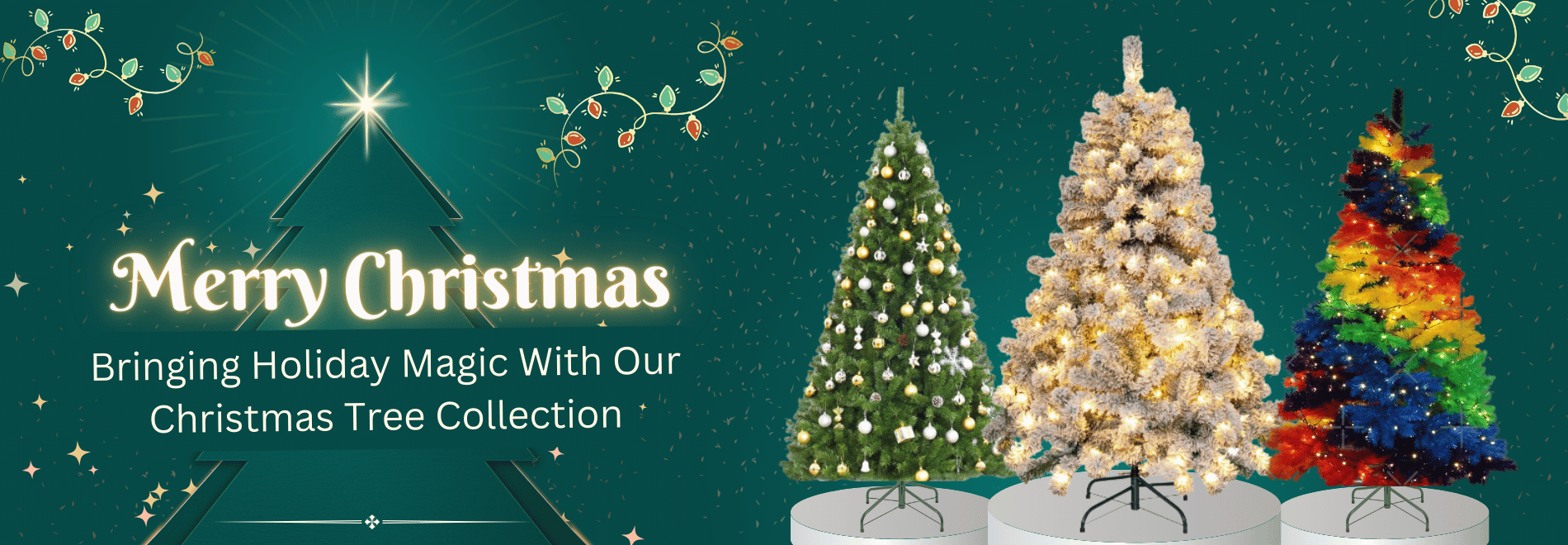 Bringing Holiday Magic With Our Christmas Tree Collection