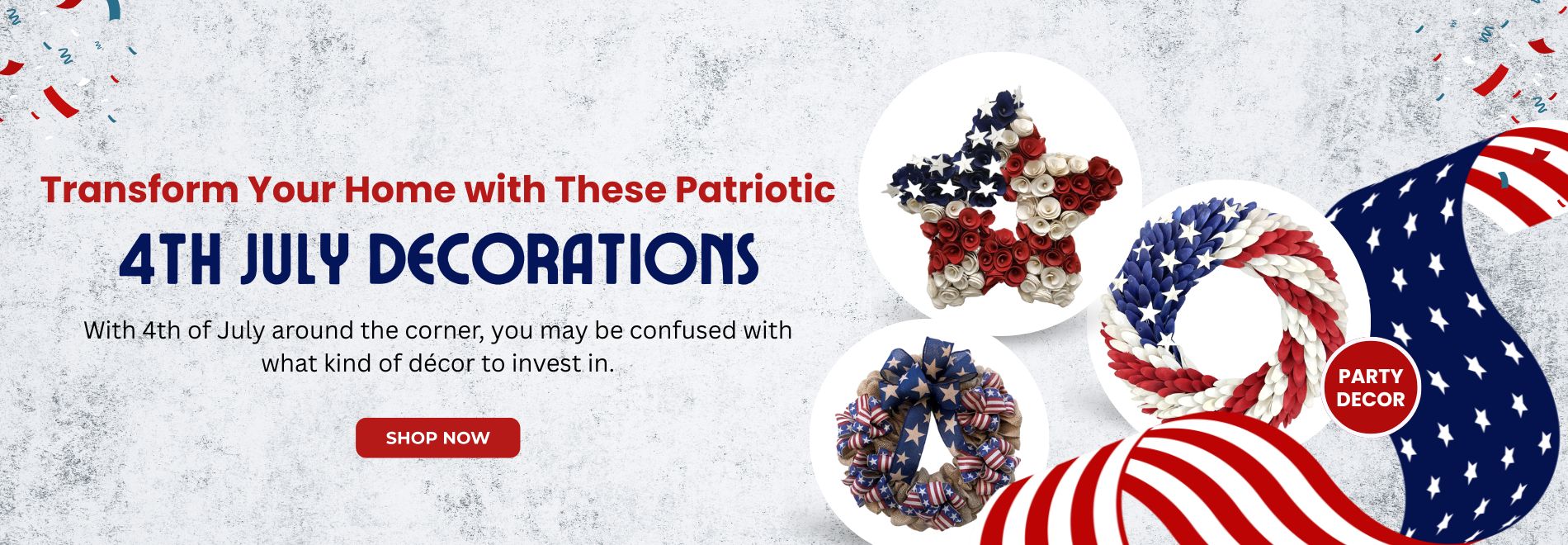 Transform Your Home with These Patriotic 4th of July Decorations