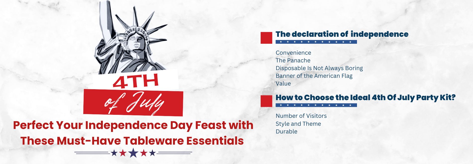 Perfect Your Independence Day Feast with These Must-Have Tableware Essentials