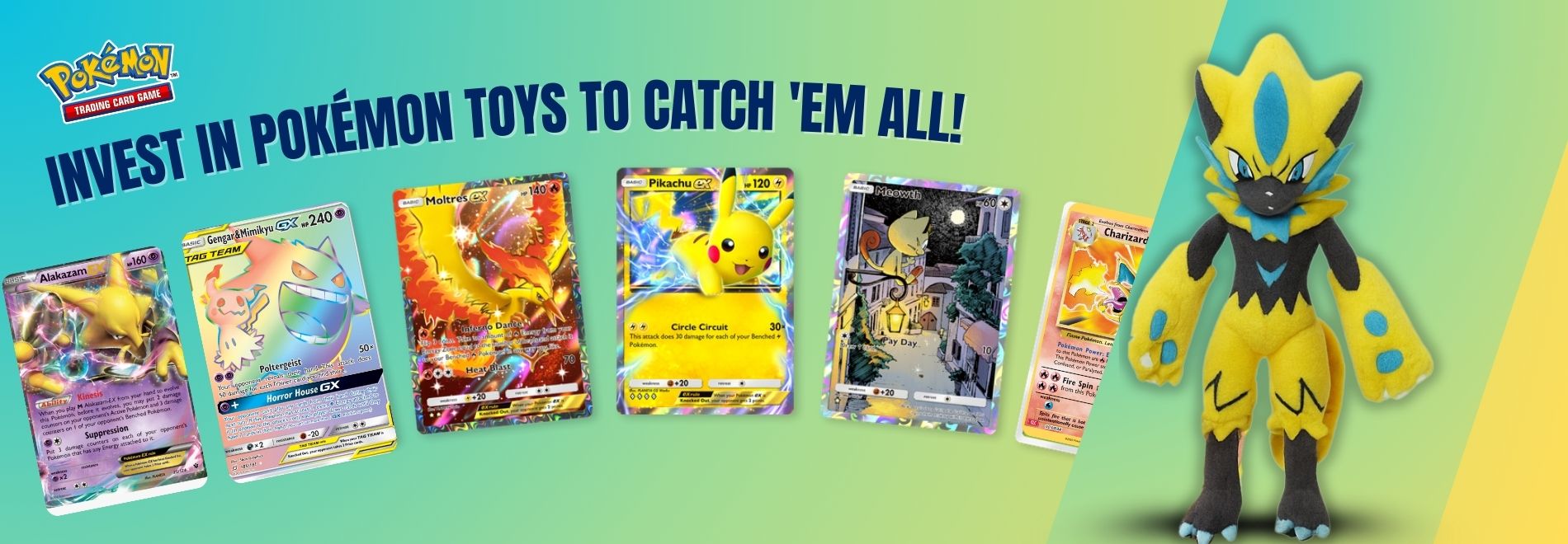 Invest in Pokémon Toys to Catch 'Em All! 