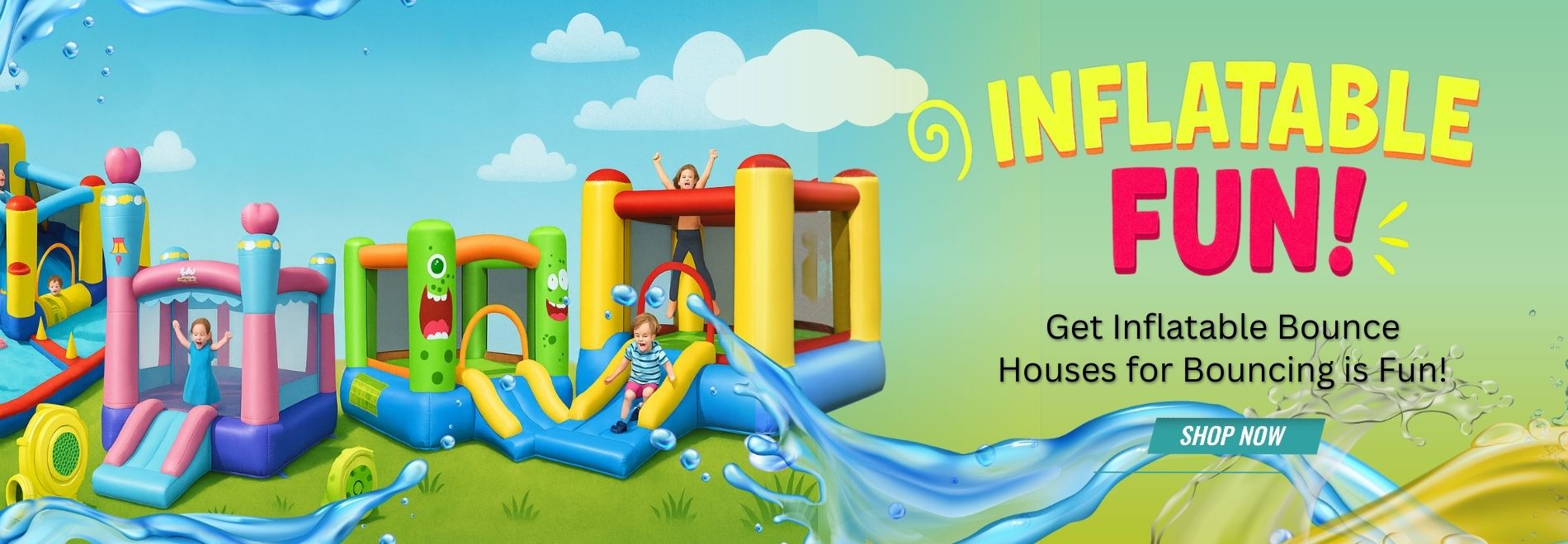 Get Inflatable Bounce Houses for Bouncing is Fun! 