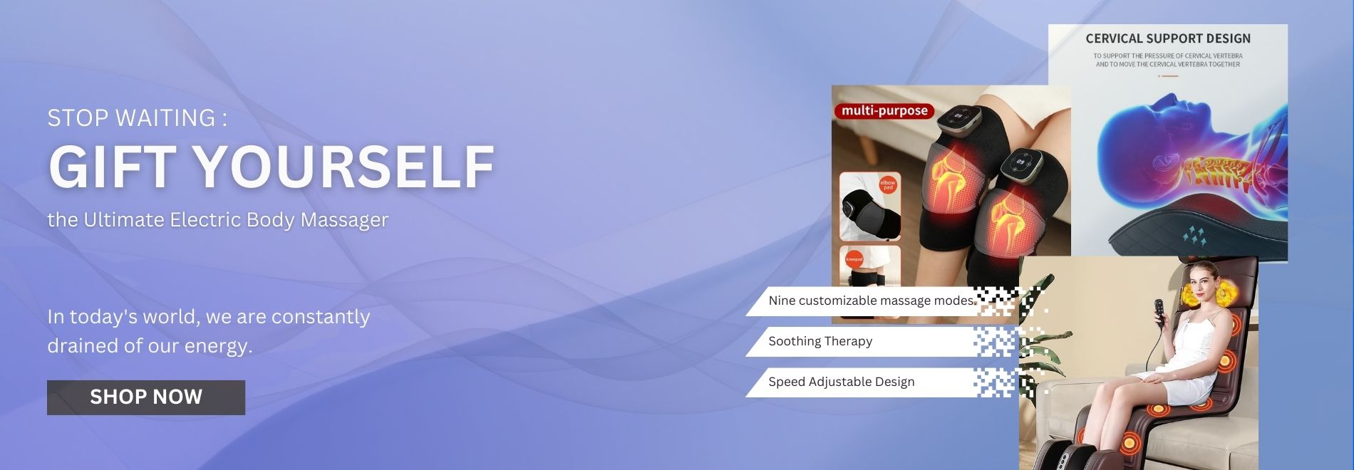 Stop Waiting: Gift Yourself the Ultimate Electric Body Massager This Christmas 