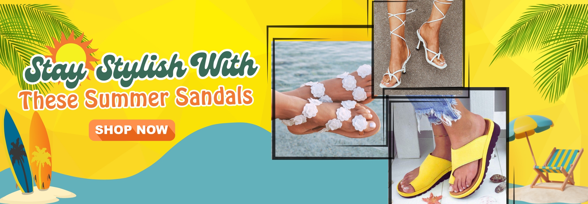 Stay Stylish With These Summer Sandals